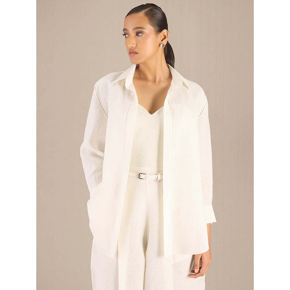 AMPM Ivory Eliza Co-Ord (Set of 4)