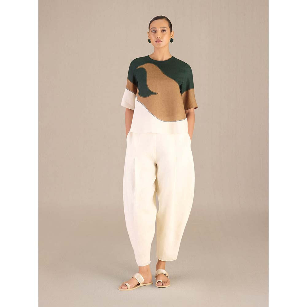 AMPM Ivory Hina Co-Ord (Set of 2)