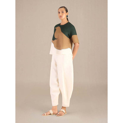 AMPM Ivory Hina Co-Ord (Set of 2)