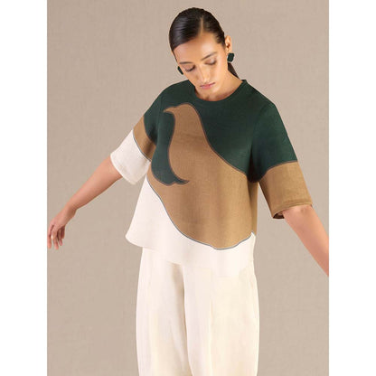 AMPM Ivory Hina Co-Ord (Set of 2)