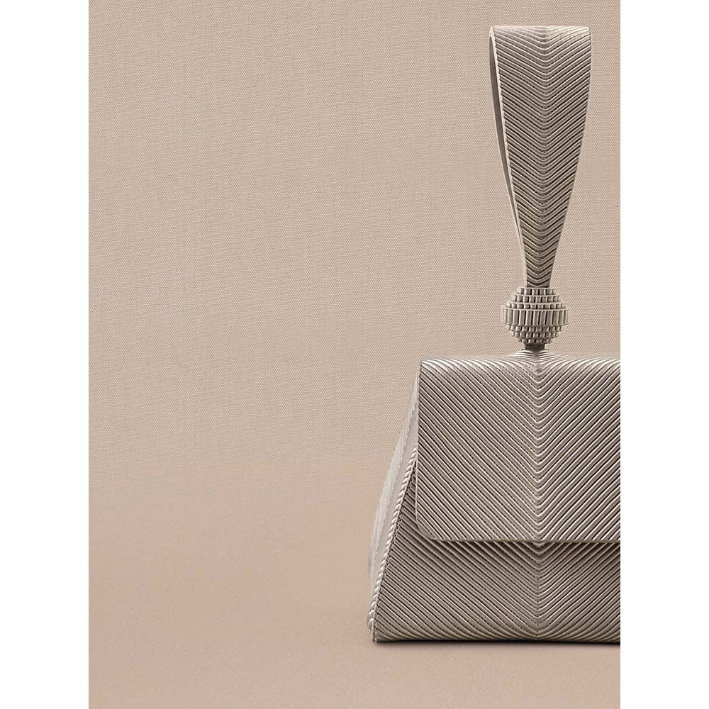 AMPM Women's Silver Aiday Wristlet Handbag