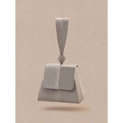 AMPM Women's Silver Aiday Wristlet Handbag