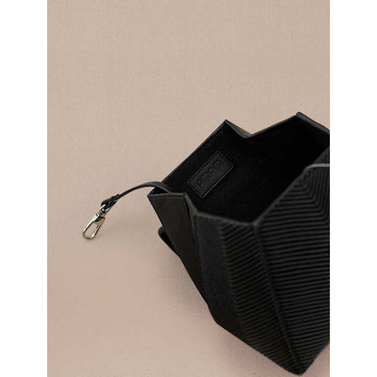 AMPM Women's Black Aiday Wristlet Handbag