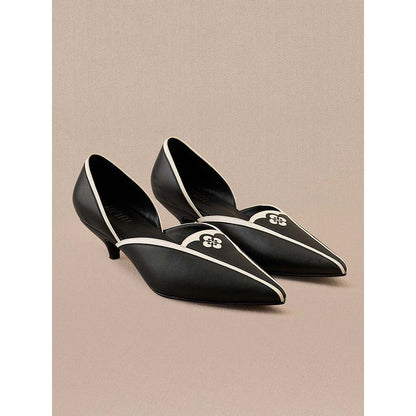 AMPM Women's Black Zuri Heels