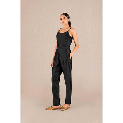 AMPM Aresha Black Printed Jacket with Inner and Pant (Set of 4)