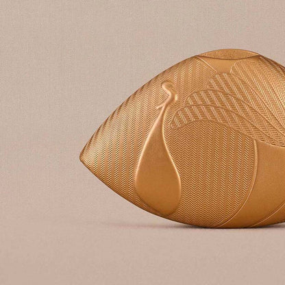 AMPM Ruya Gold Textured Clutch