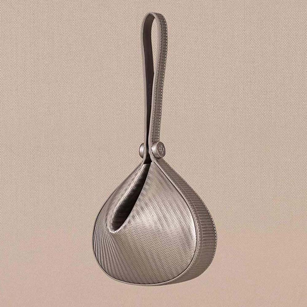 AMPM Esther Silver Textured Handbag