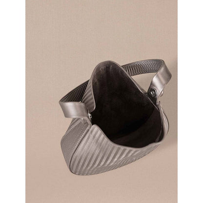 AMPM Esther Silver Textured Handbag