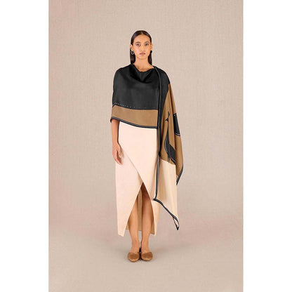 AMPM Women's Ceyda Colorblock Scarf