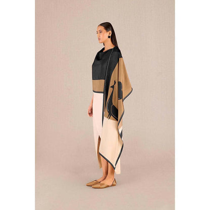 AMPM Women's Ceyda Colorblock Scarf