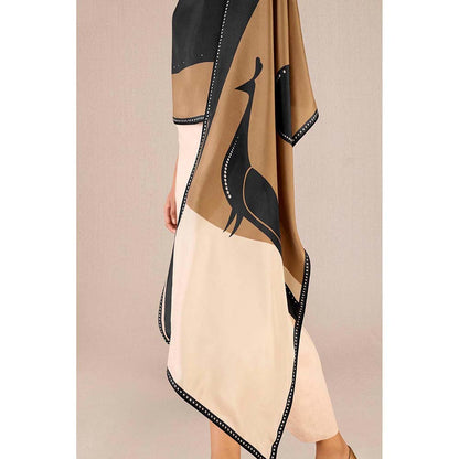 AMPM Women's Ceyda Colorblock Scarf