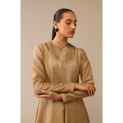 AMPM Beige Dilnoor Maxi Dress