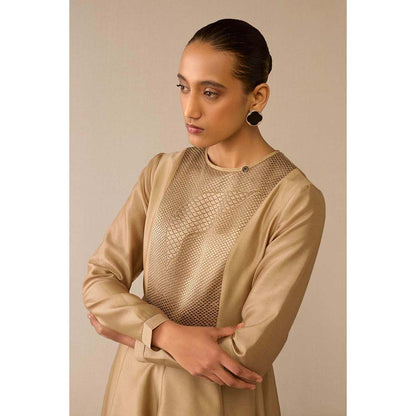 AMPM Beige Dilnoor Maxi Dress