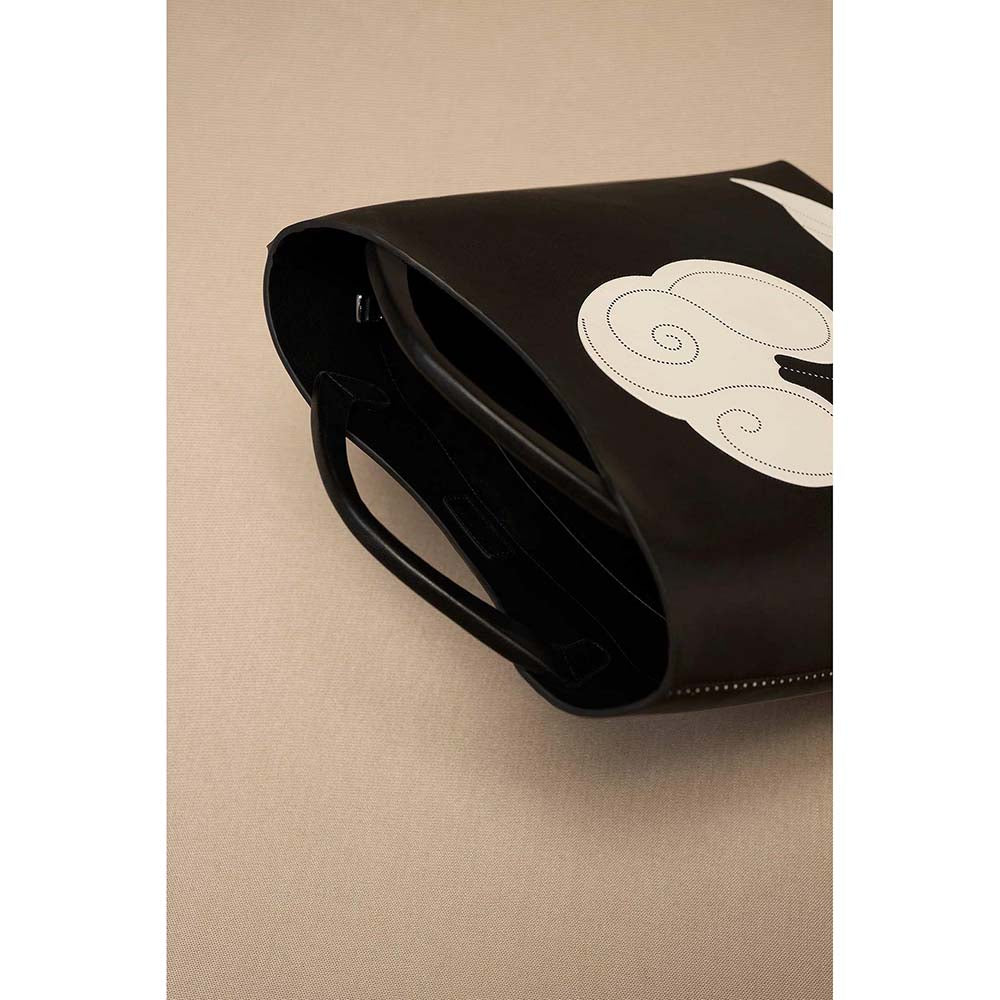 AMPM Black Dilmeet Hand Bag with Detachable Straps