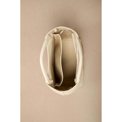 AMPM White Dilmeet Tote Bag with Detachable Straps