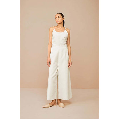 AMPM Olive Nova Colorblock Jacket with Inner and Palazzo (Set of 3)