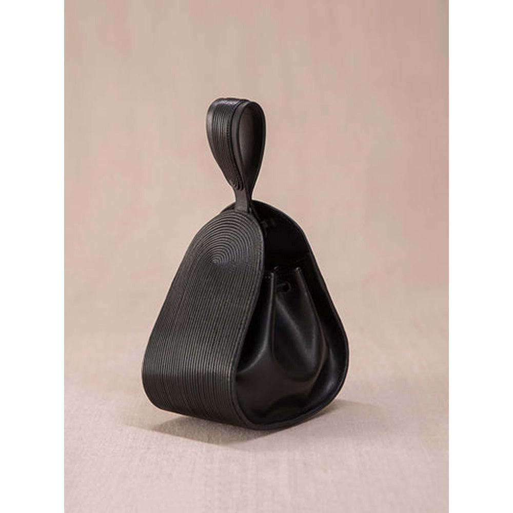 AMPM Nesara Black Bucket Bag