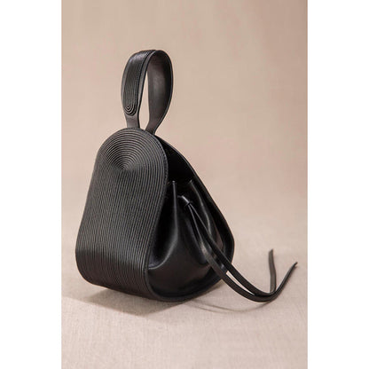 AMPM Nesara Black Bucket Bag