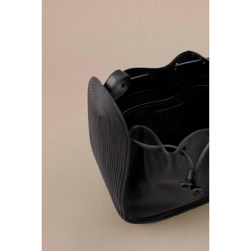 AMPM Nesara Black Bucket Bag