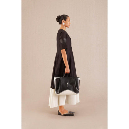 AMPM Black Aira Tote Bag