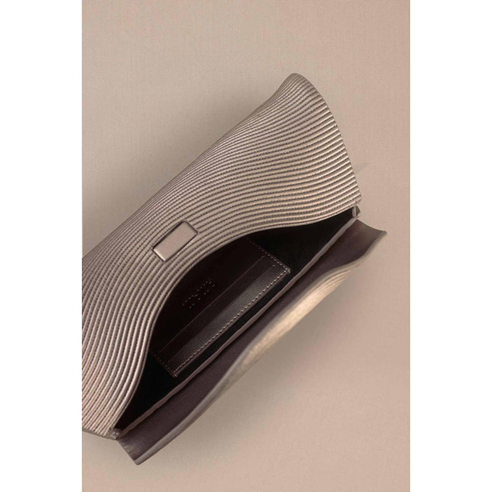 AMPM Ida Grey Clutch