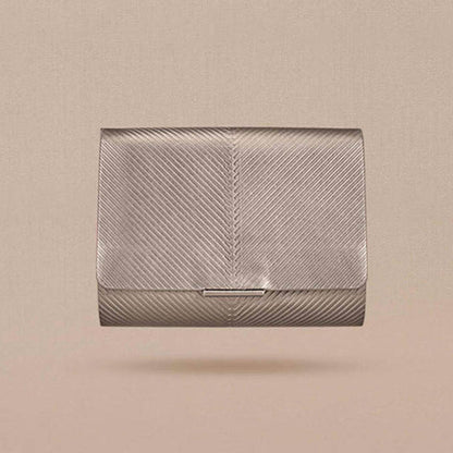 AMPM Zehra Silver Clutch
