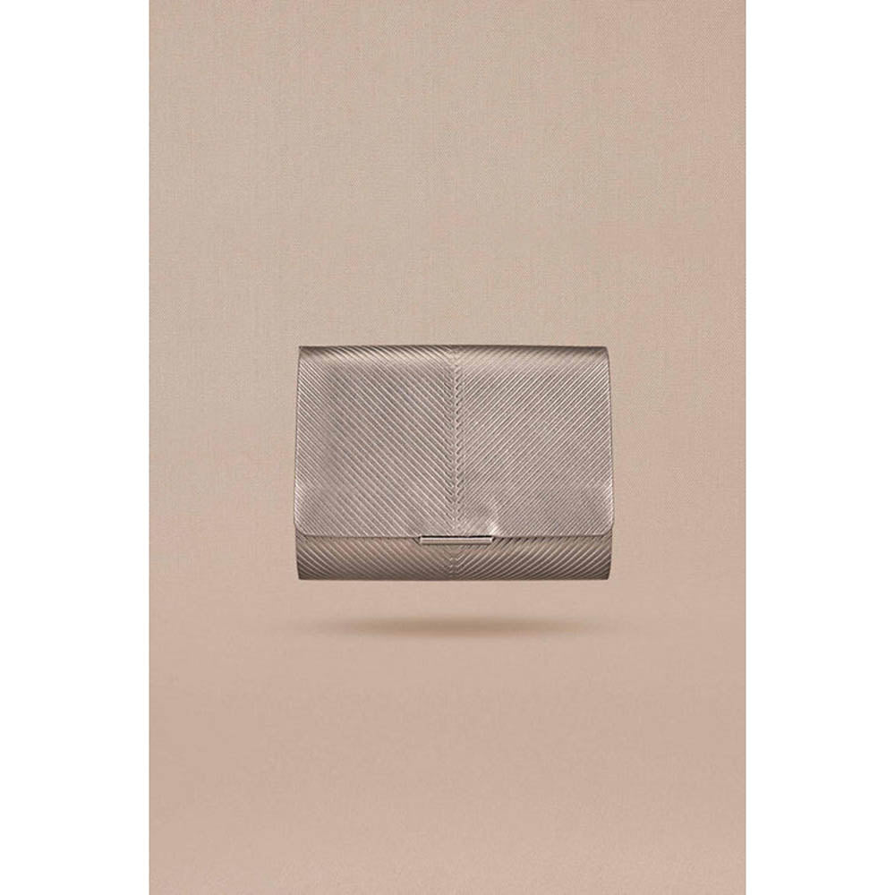 AMPM Zehra Silver Clutch