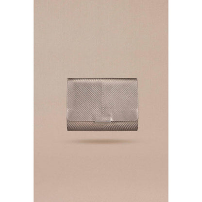 AMPM Zehra Silver Clutch