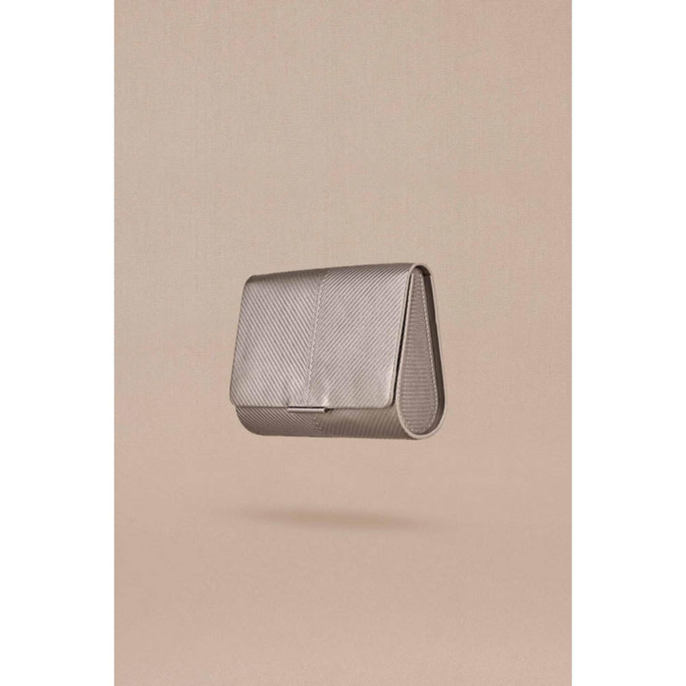 AMPM Zehra Silver Clutch