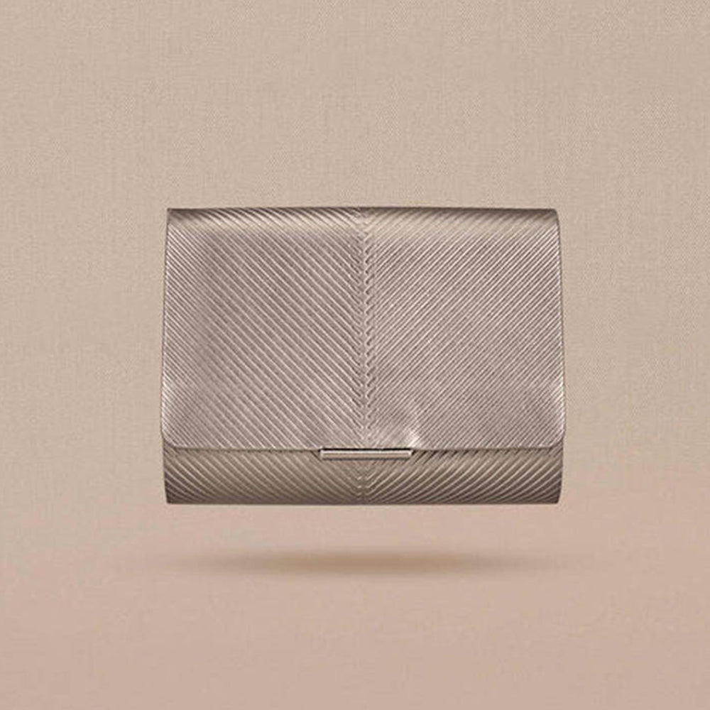 AMPM Zehra Silver Clutch