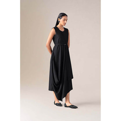 AMPM Black Bria Dress With Belt