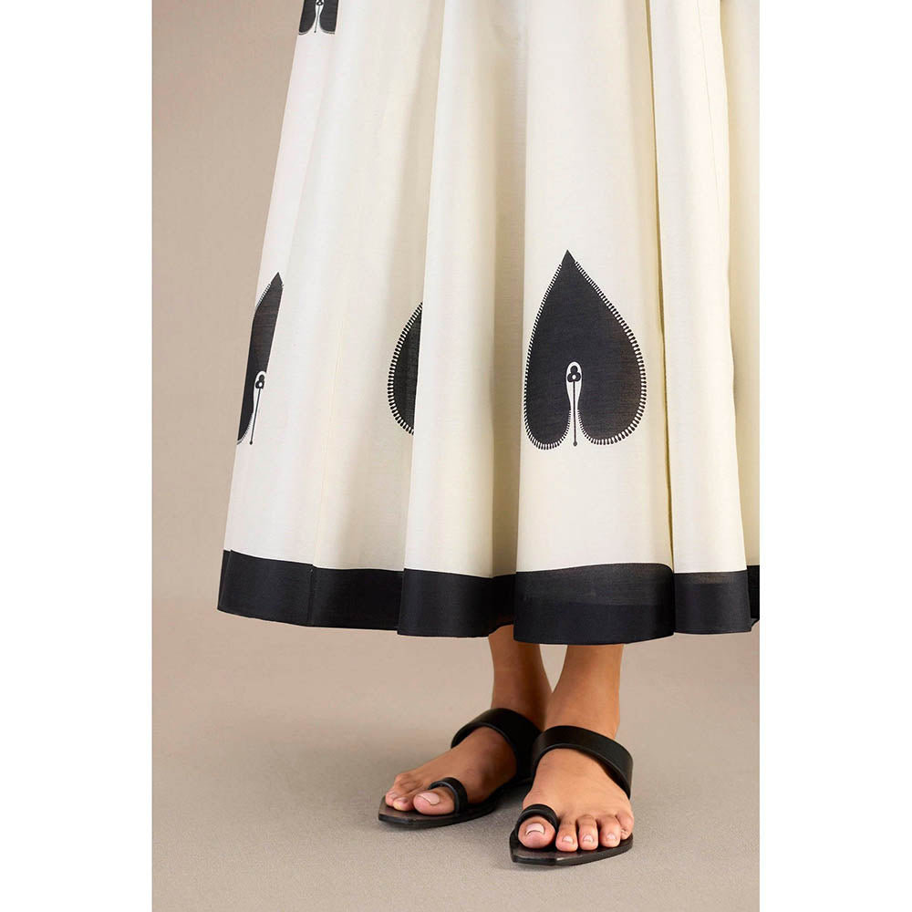 AMPM Ivory V-Neck Floral Maxi Dress