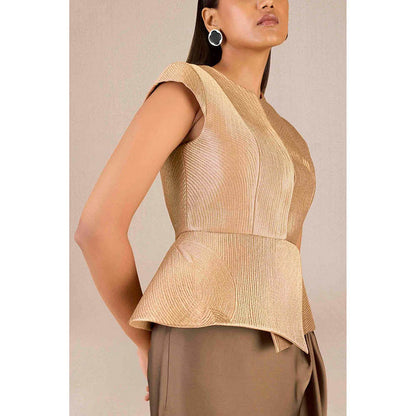 AMPM Metallic Brocade Solid Coat