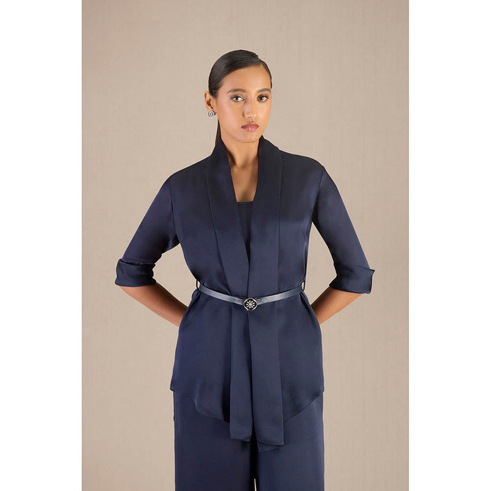 AMPM Mana Navy Blue Co-Ord Set
