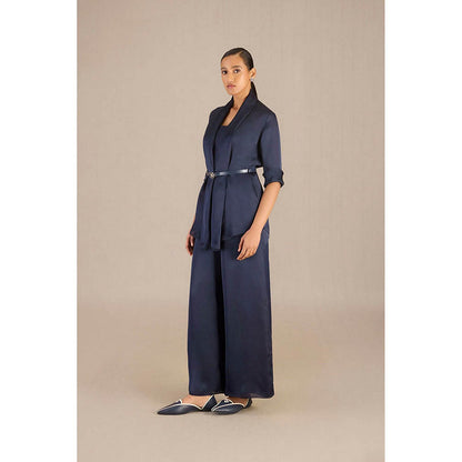 AMPM Mana Navy Blue Co-Ord Set