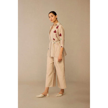 AMPM Sarai Beige Co-Ord Set