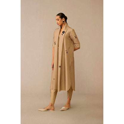 AMPM Dilnar Beige Co-Ord Set