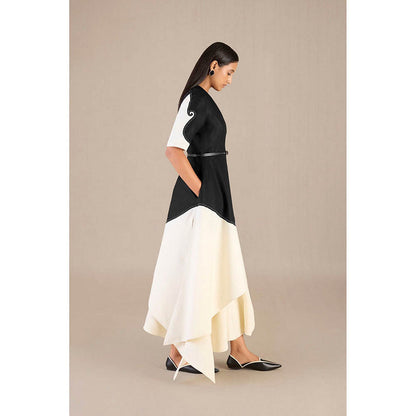 AMPM Safa Multicolor Jacket with Skirt and Belt