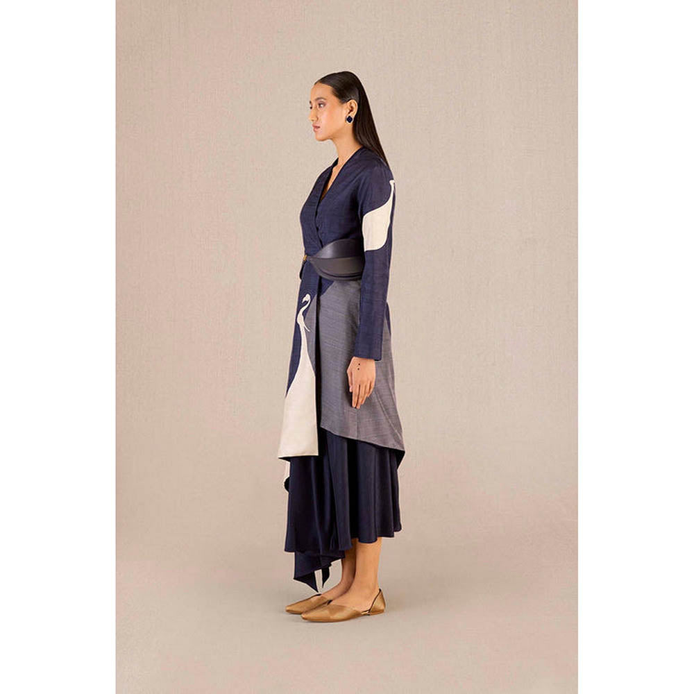 AMPM Serena Purple Jacket with Skirt and Belt