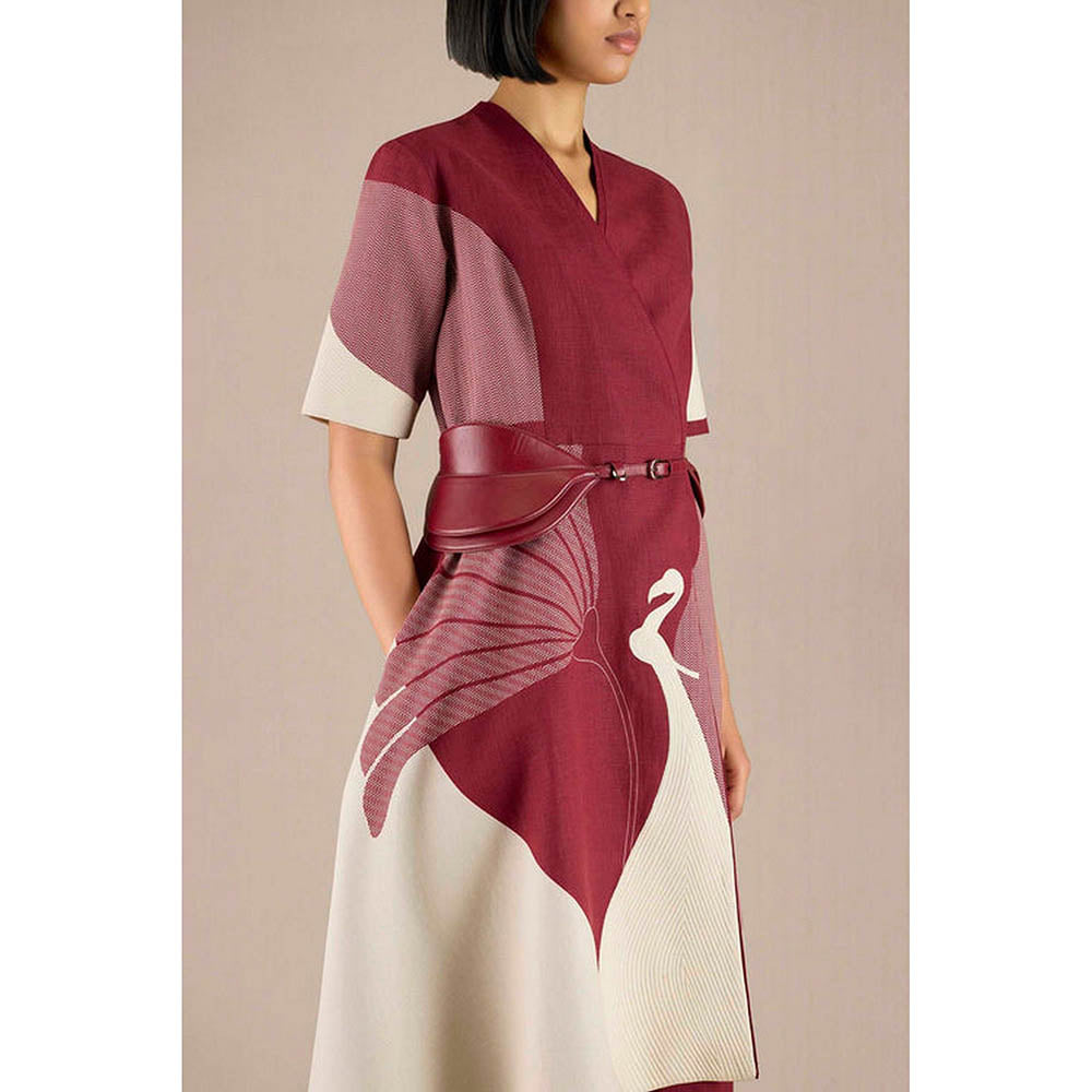 AMPM Naila Wine Co-Ord Set