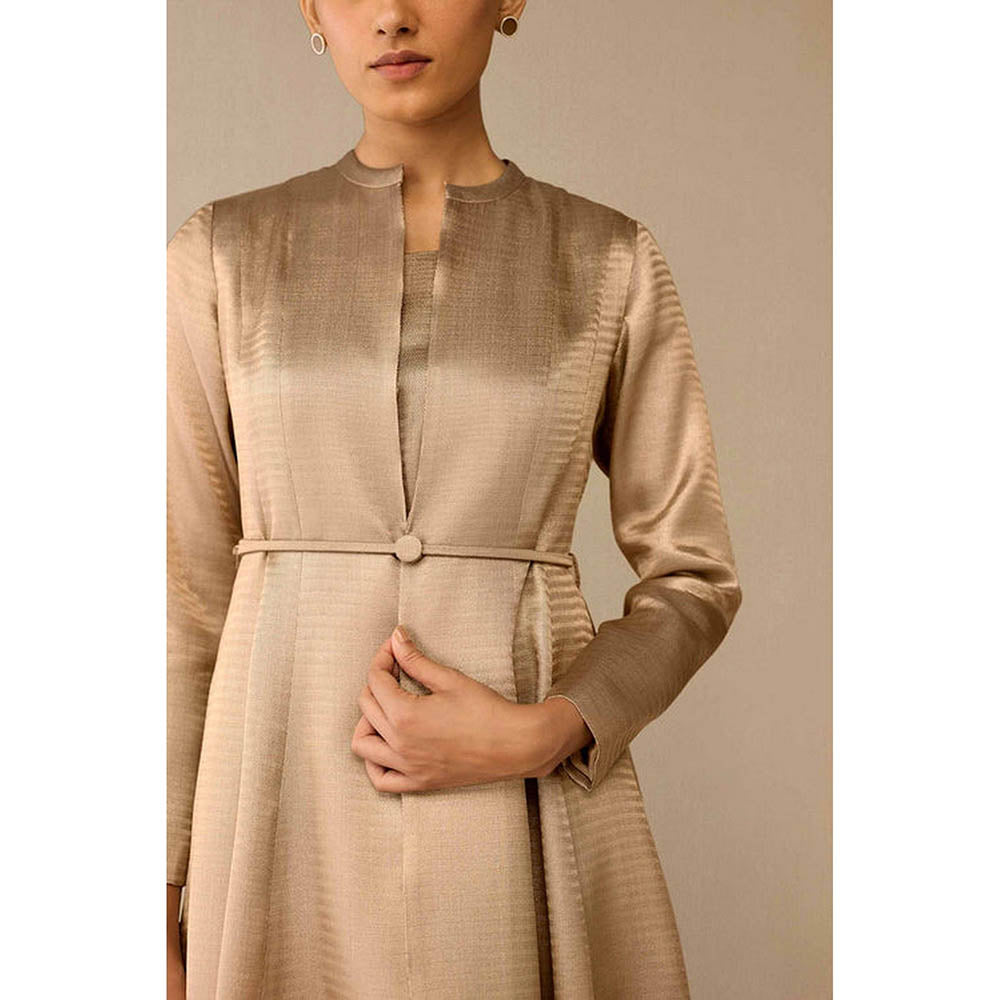 AMPM Fariha Gold Co-Ord Set