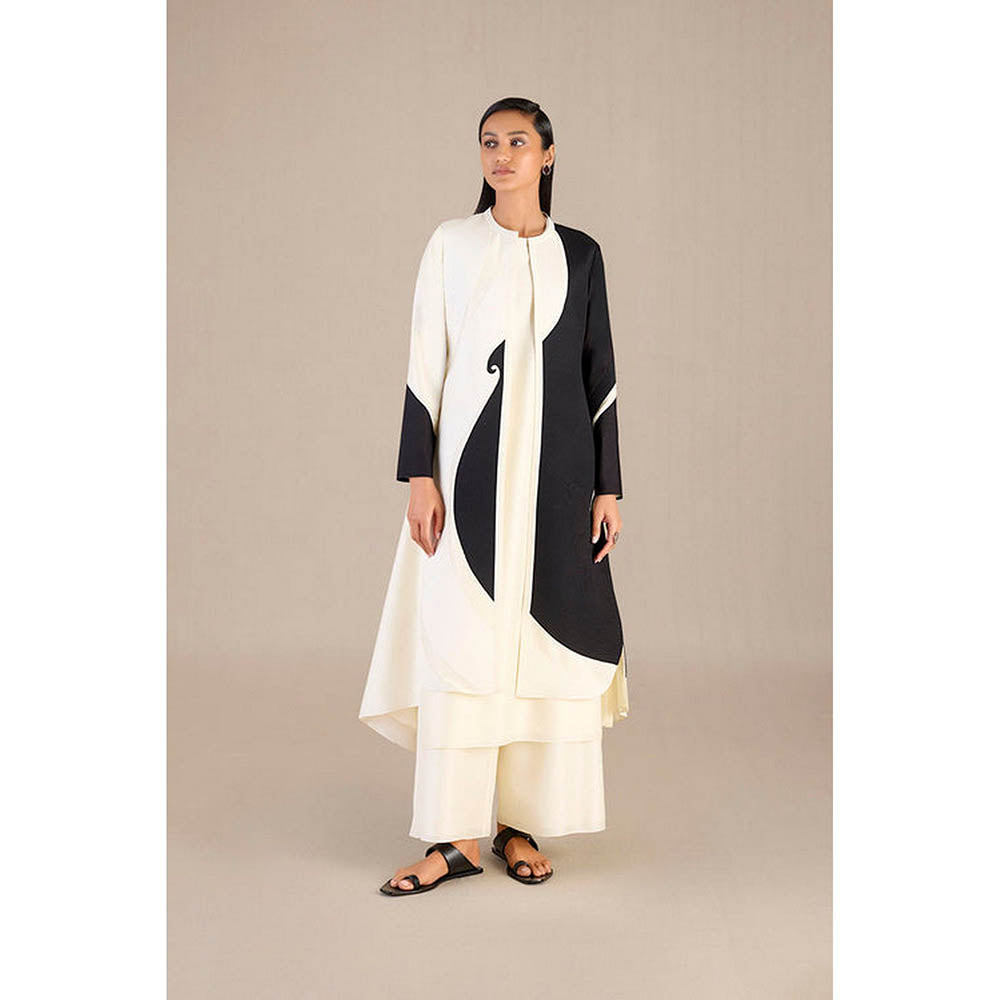 AMPM Atara Ivory Jacket with Palazzo and Inner