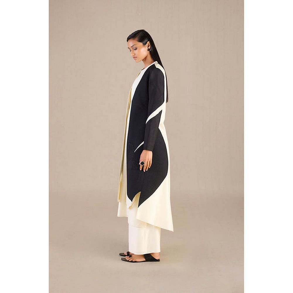 AMPM Atara Ivory Jacket with Palazzo and Inner