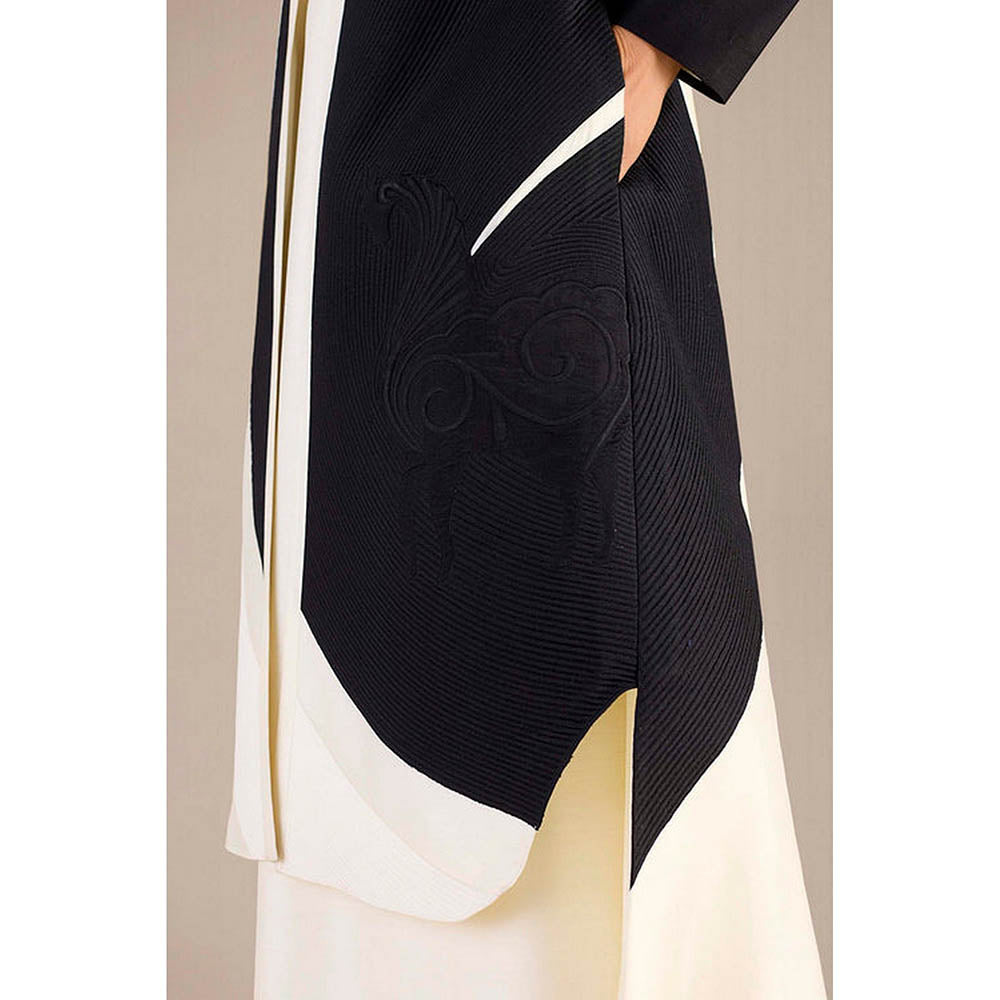 AMPM Atara Ivory Jacket with Palazzo and Inner