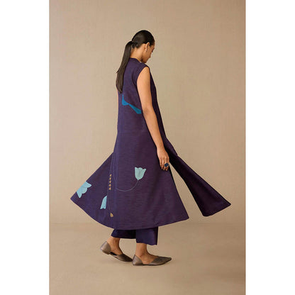 AMPM Zia Purple Jacket with Palazzo