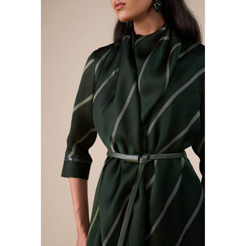 AMPM Zeba Green Kurta with Dhoti