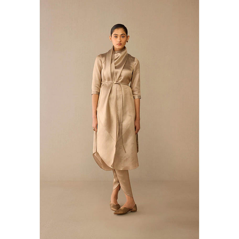 AMPM Avaia Gold Kurta with Dhoti