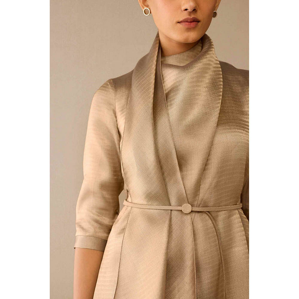 AMPM Avaia Gold Kurta with Dhoti