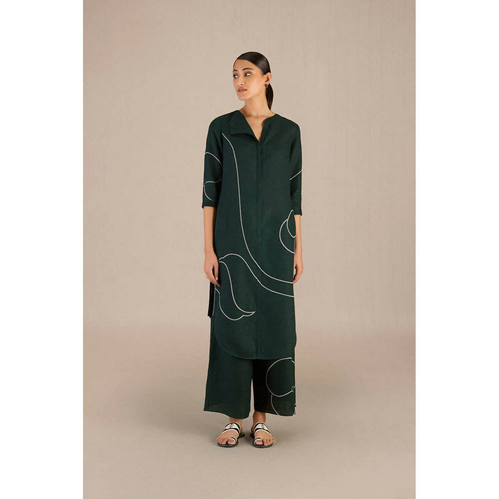 AMPM Vardah Green Kurta with Palazzo