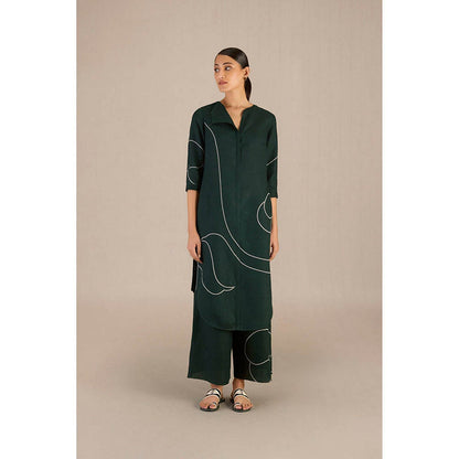 AMPM Vardah Green Kurta with Palazzo